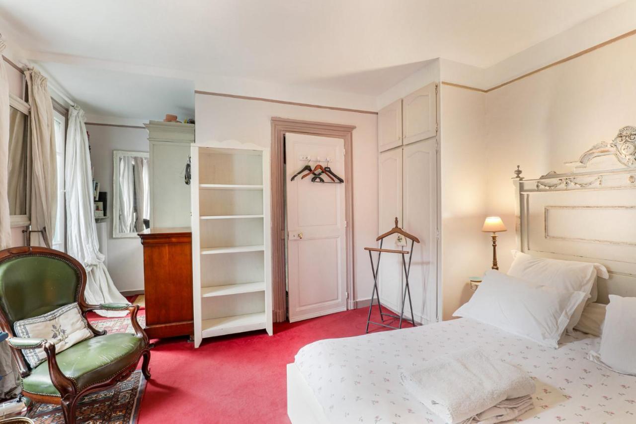"Maison 1850 Paris 18" Chambre R Avec Terrasse Et Parking En Option Luaran gambar
